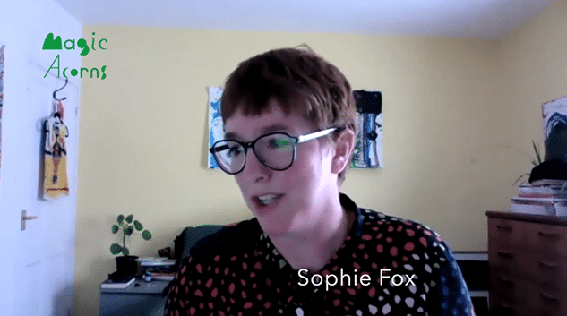 Sophie Fox on zoom